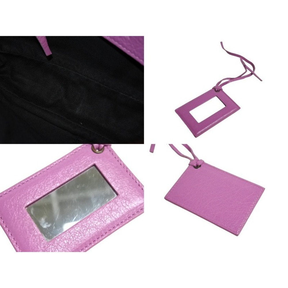 BALENCIAGA Classic The Hip Shoulder Bag Pink Leather - Picture 9 of 10